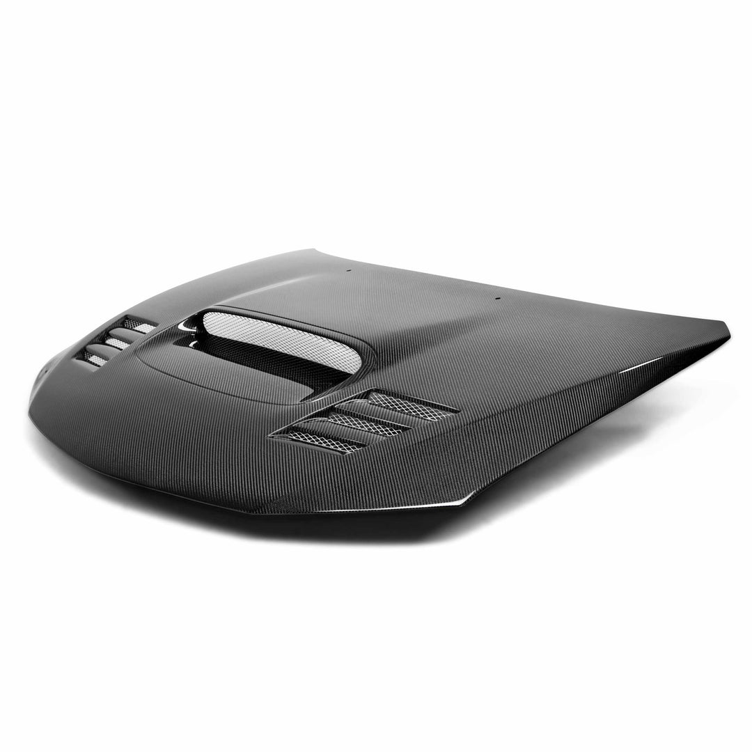 Seibon CWII-Style Carbon Fiber hood for 2008-2014 Subaru WRX / STi - image 2
