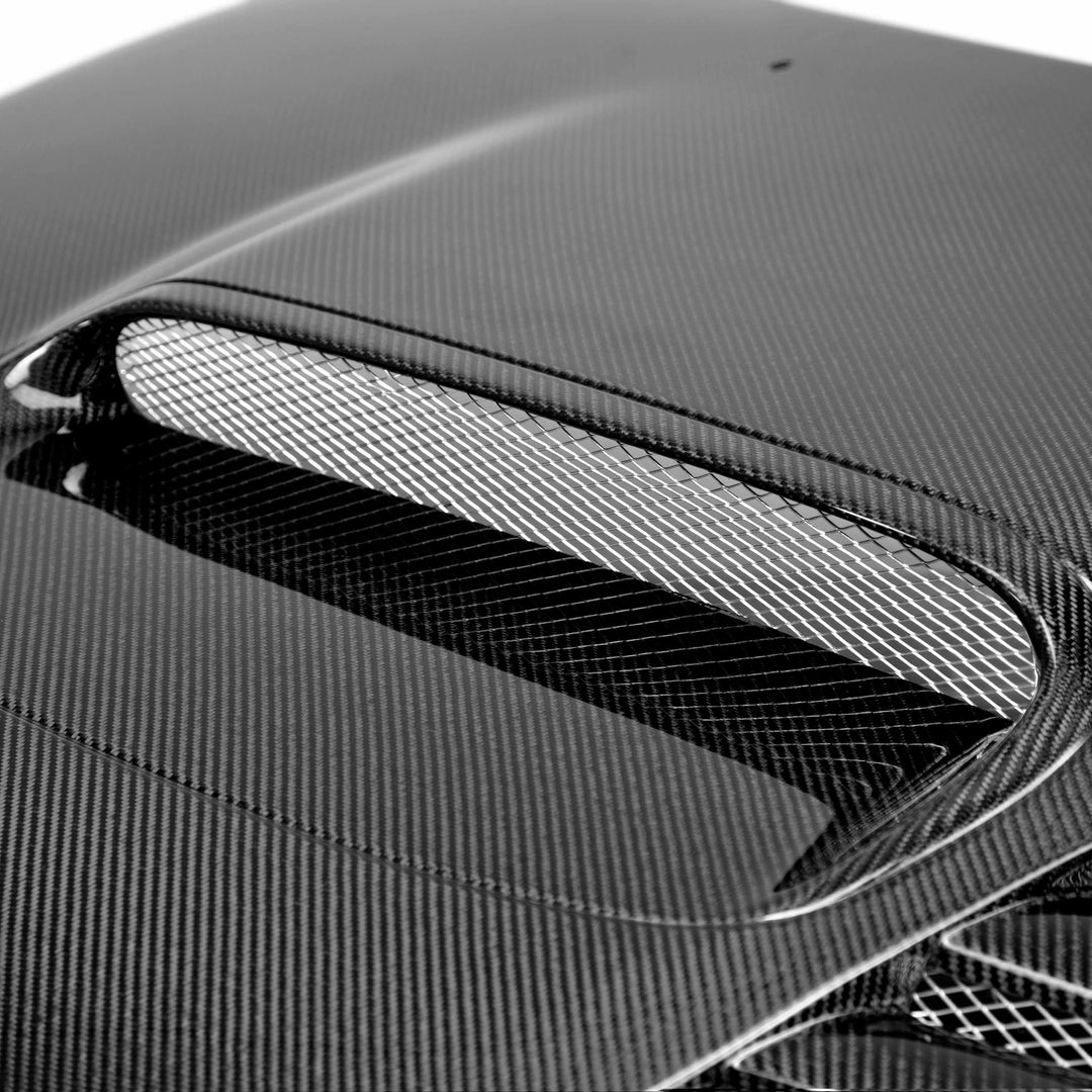 Seibon CWII-Style Carbon Fiber hood for 2008-2014 Subaru WRX / STi - image 3