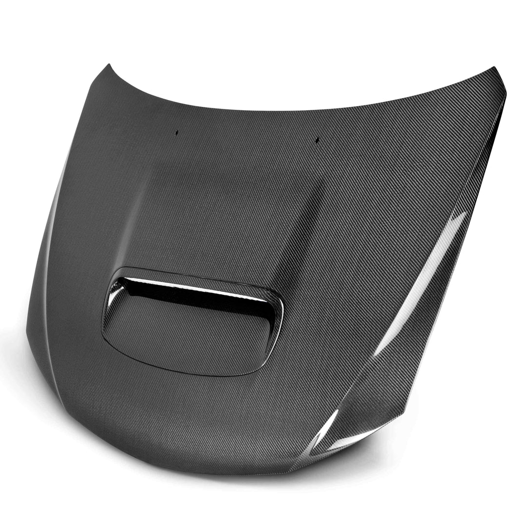 Seibon OEM-Style Carbon Fiber hood for 2008-2014 Subaru WRX / STi - image 1