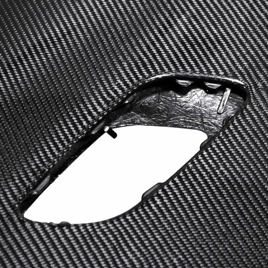 Seibon OEM-Style Carbon Fiber hood for 2008-2012 BMW E90 M3 - image 2