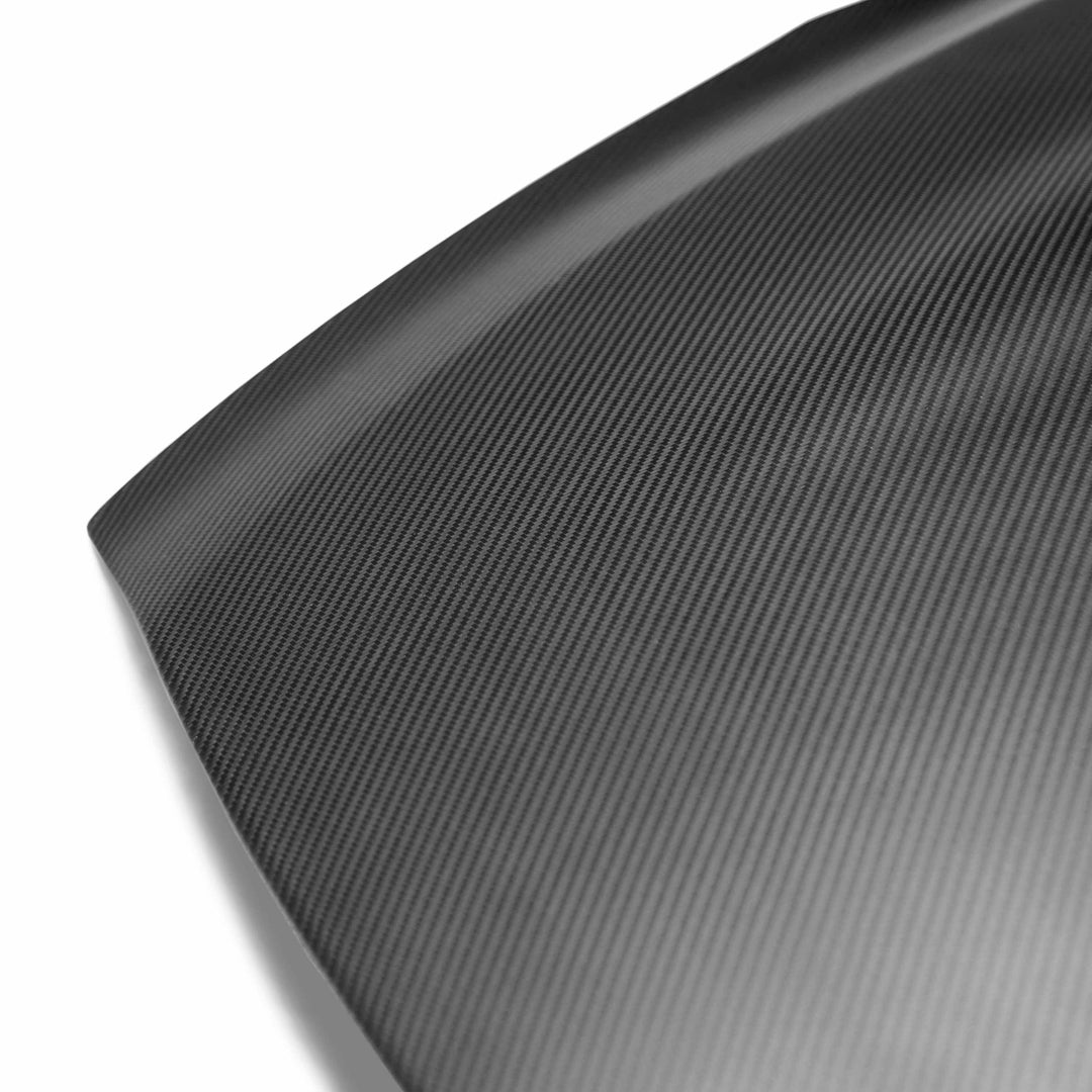 Seibon OEM-style Dry Carbon Fiber hood for 2009-2016 Nissan GT-R - Matte - image 3