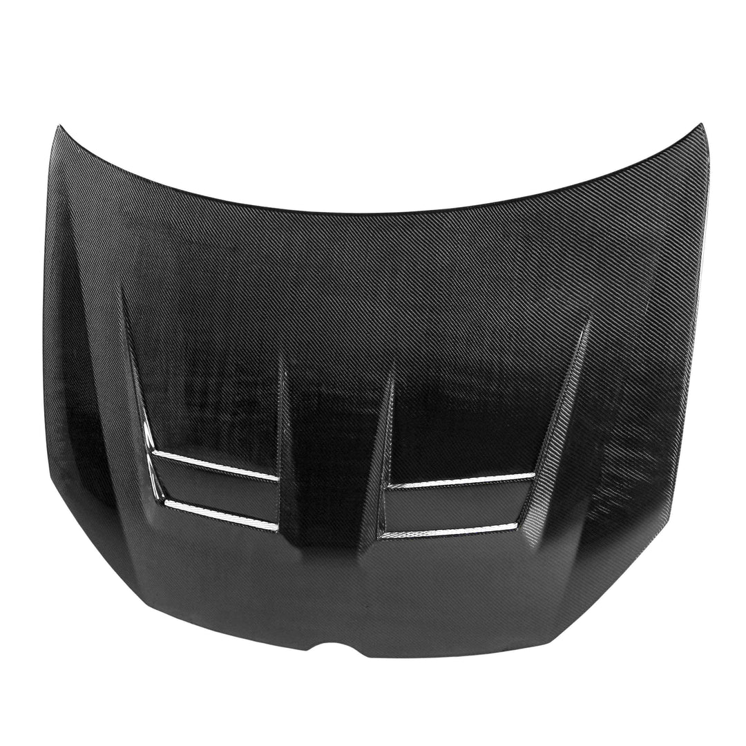 Seibon DV-Style Carbon Fiber hood for 2010-2014 Volkswagen Golf / GTI / R - image 1