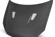 Seibon TM-Style Carbon Fiber hood for 2010-2014 Volkswagen Golf / GTI (Shaved) - image 1