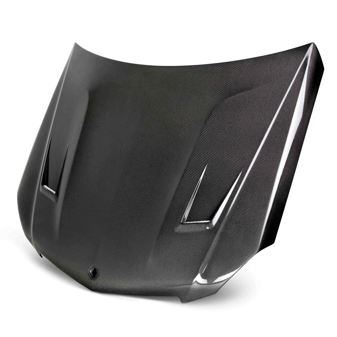 Seibon GT-Style Carbon Fiber hood for 2012-2015 Mercedes Benz C63 - image 1