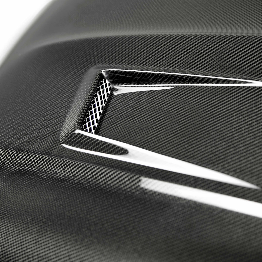Seibon GT-Style Carbon Fiber hood for 2012-2015 Mercedes Benz C63 - image 5