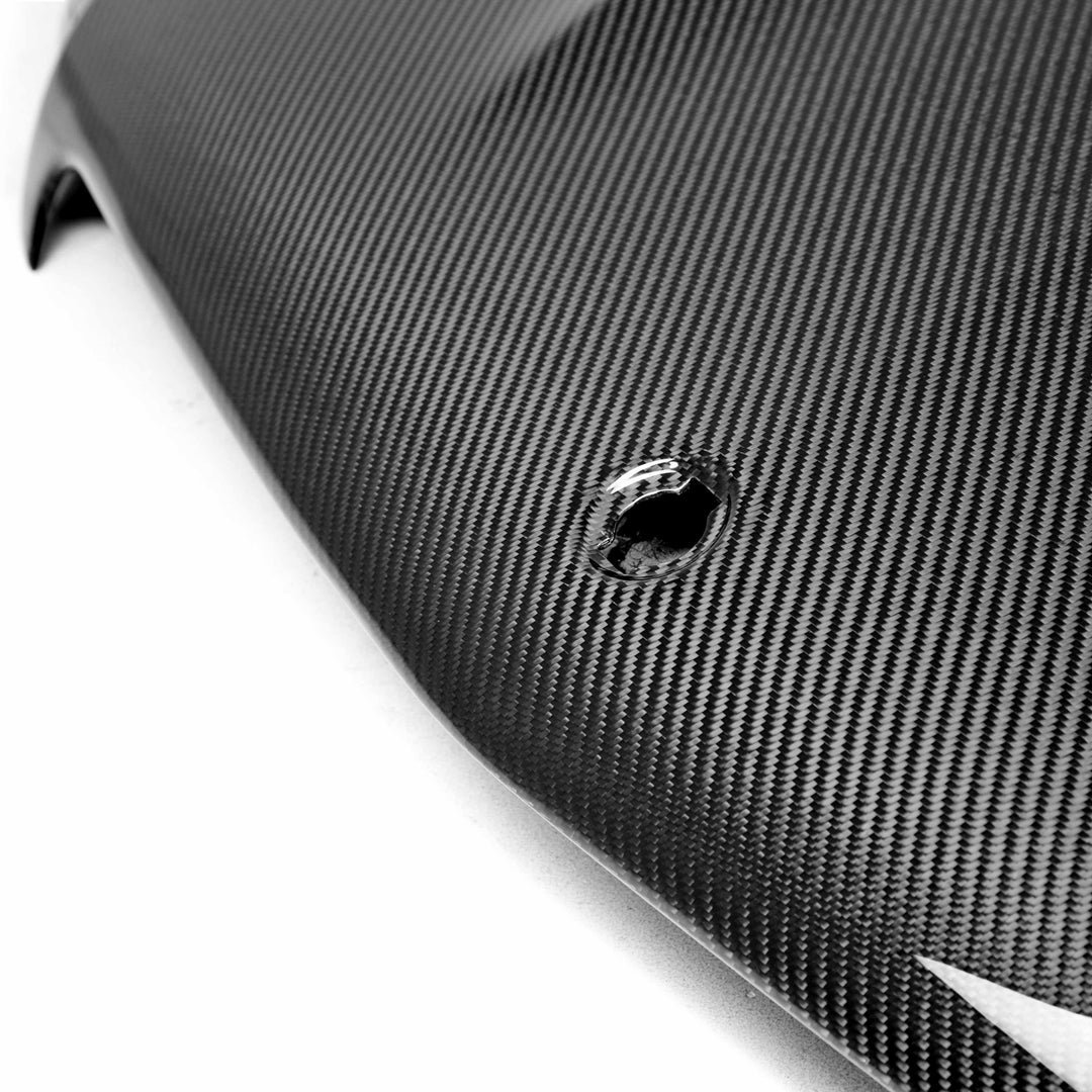Seibon GT-Style Carbon Fiber hood for 2012-2014 Mercedes Benz C-class (Does not fit C-63) - image 3