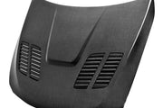 Seibon GTR-Style Carbon Fiber Hood for 2012-2020 BMW F30 3 Series / F32 4 Series - image 1