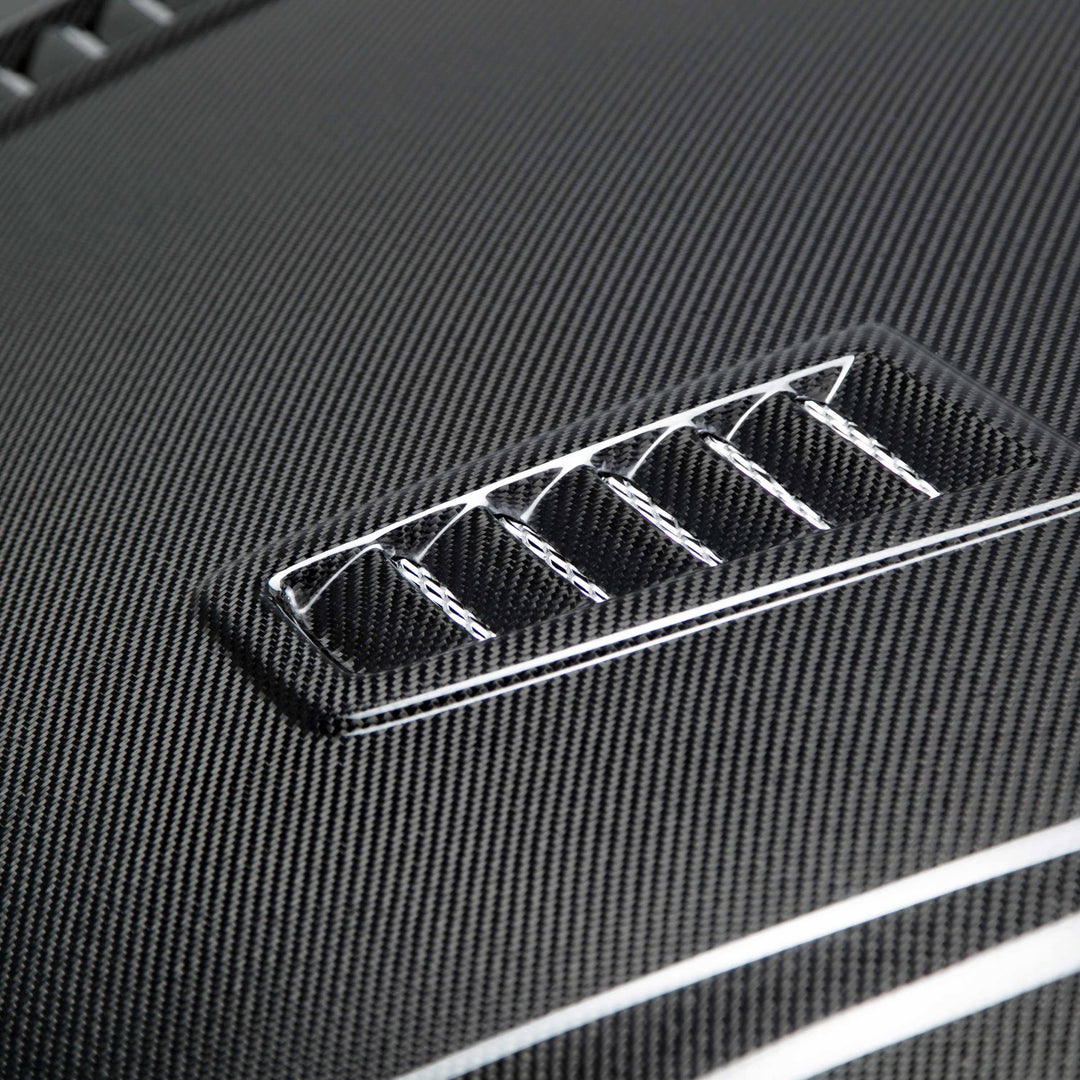 Seibon RS-Style Carbon Fiber hood for 2012-2014 Ford Focus - image 3