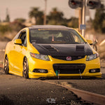 Load image into Gallery viewer, Seibon TS-Style Carbon Fiber hood for 2012-2013 Honda Civic Coupe and 2012 Honda Civic Sedan - image 6
