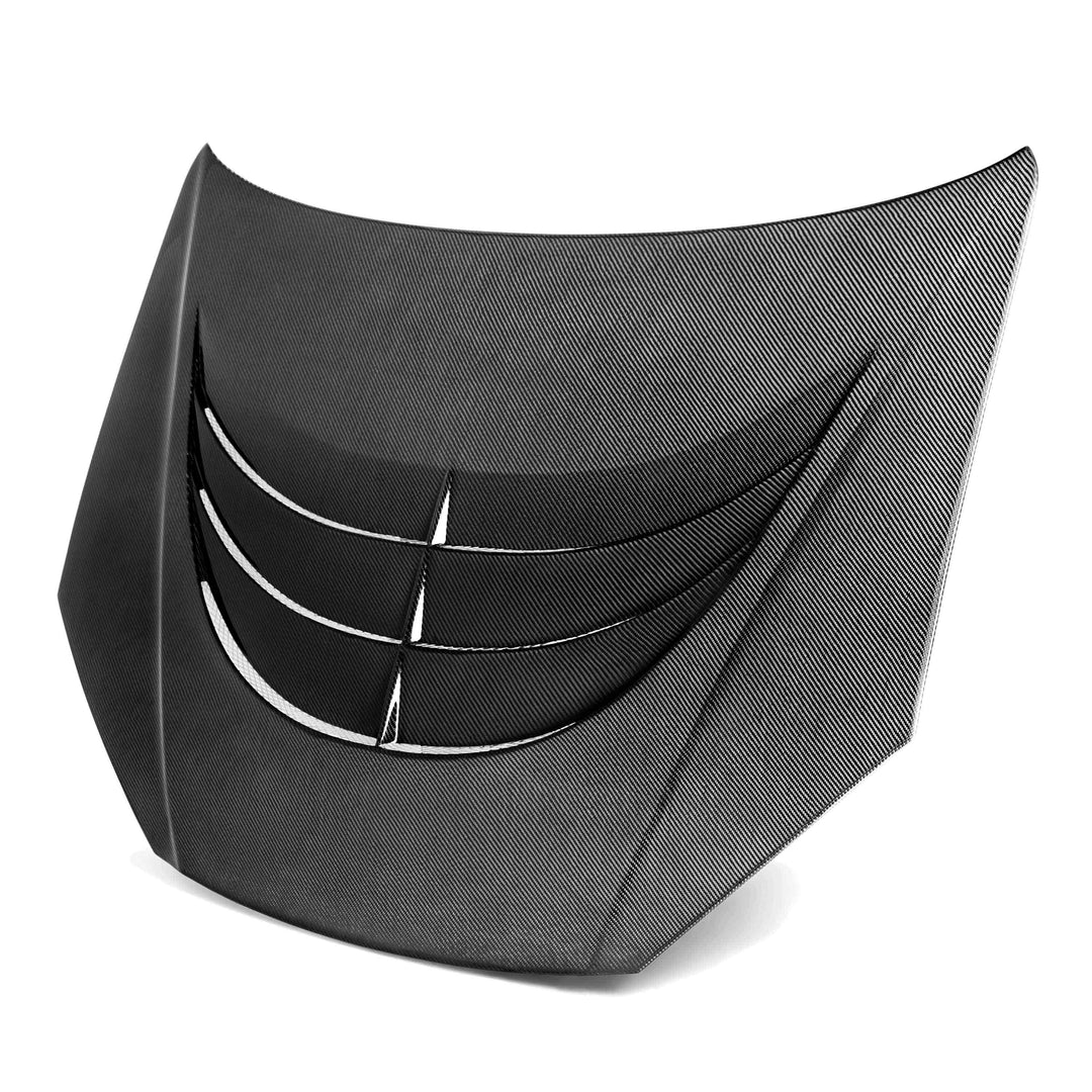 Seibon SC-Style Carbon Fiber hood for 2013-2016 Hyundai Genesis Coupe - image 1