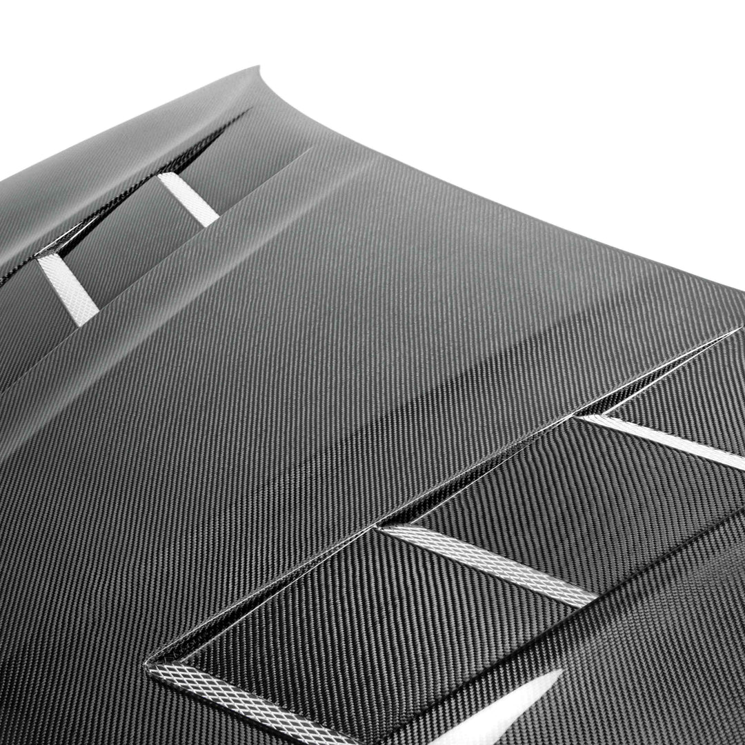 Seibon TS-Style Carbon Fiber hood for 2013-2016 Hyundai Genesis Coupe - image 2