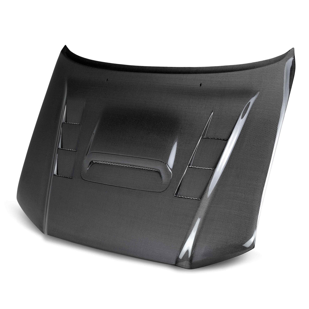Seibon TS-Style Carbon Fiber hood for 2012-2015 Toyota Tacoma - image 1