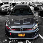 Load image into Gallery viewer, Seibon DV-Style Carbon Fiber hood for 2015-2021 Volkswagen Golf / GTI / R - image 8
