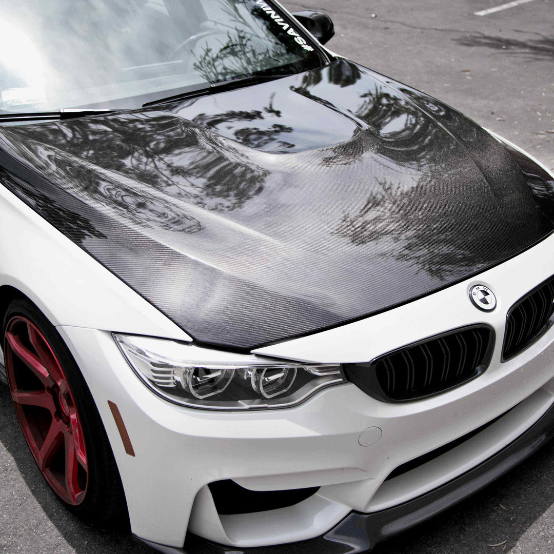 Seibon OEM-Style Carbon Fiber hood for 2015-2018 BMW F80 M3 and 2015-2020 F82/F83 M4 - image 6