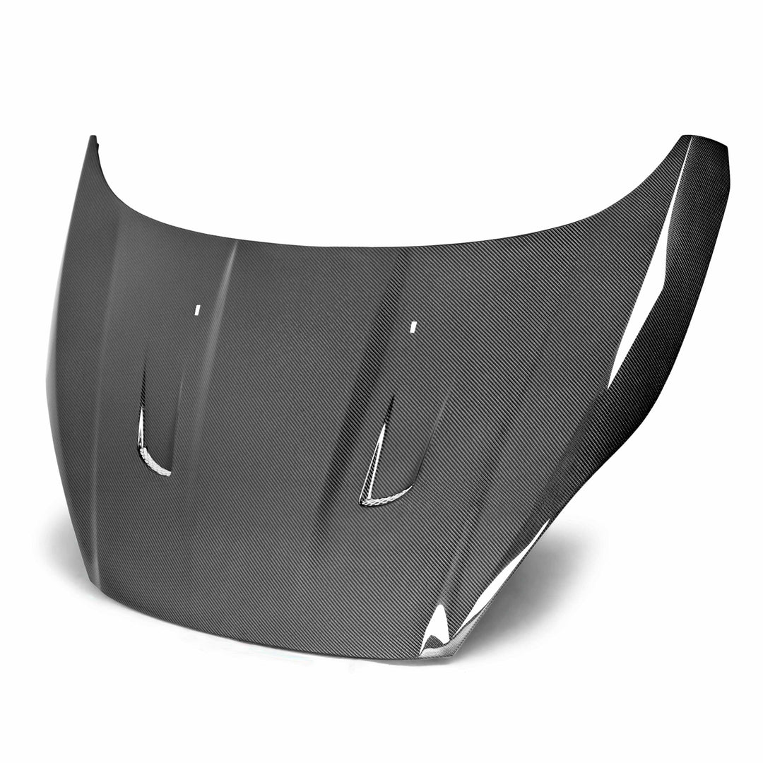 Seibon TM-Style Carbon Fiber hood for 2014-2019 Ford Fiesta - image 1