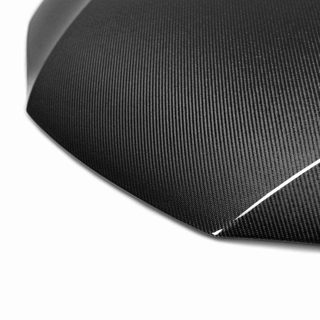 Seibon OEM-Style Carbon Fiber hood for 2014-2015 Honda Civic Coupe - image 3