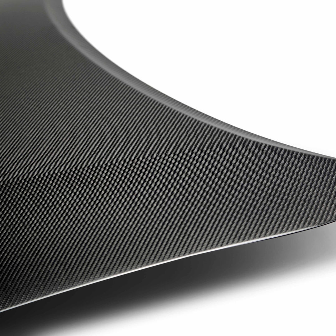 Seibon OEM-Style Carbon Fiber hood for 2014-2015 Honda Civic Coupe - image 4