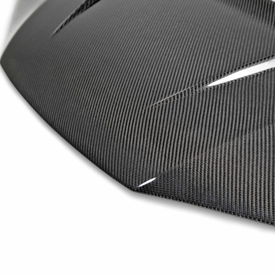Seibon VSII-Style Carbon Fiber hood for 2014-2015 Honda Civic Coupe - image 4