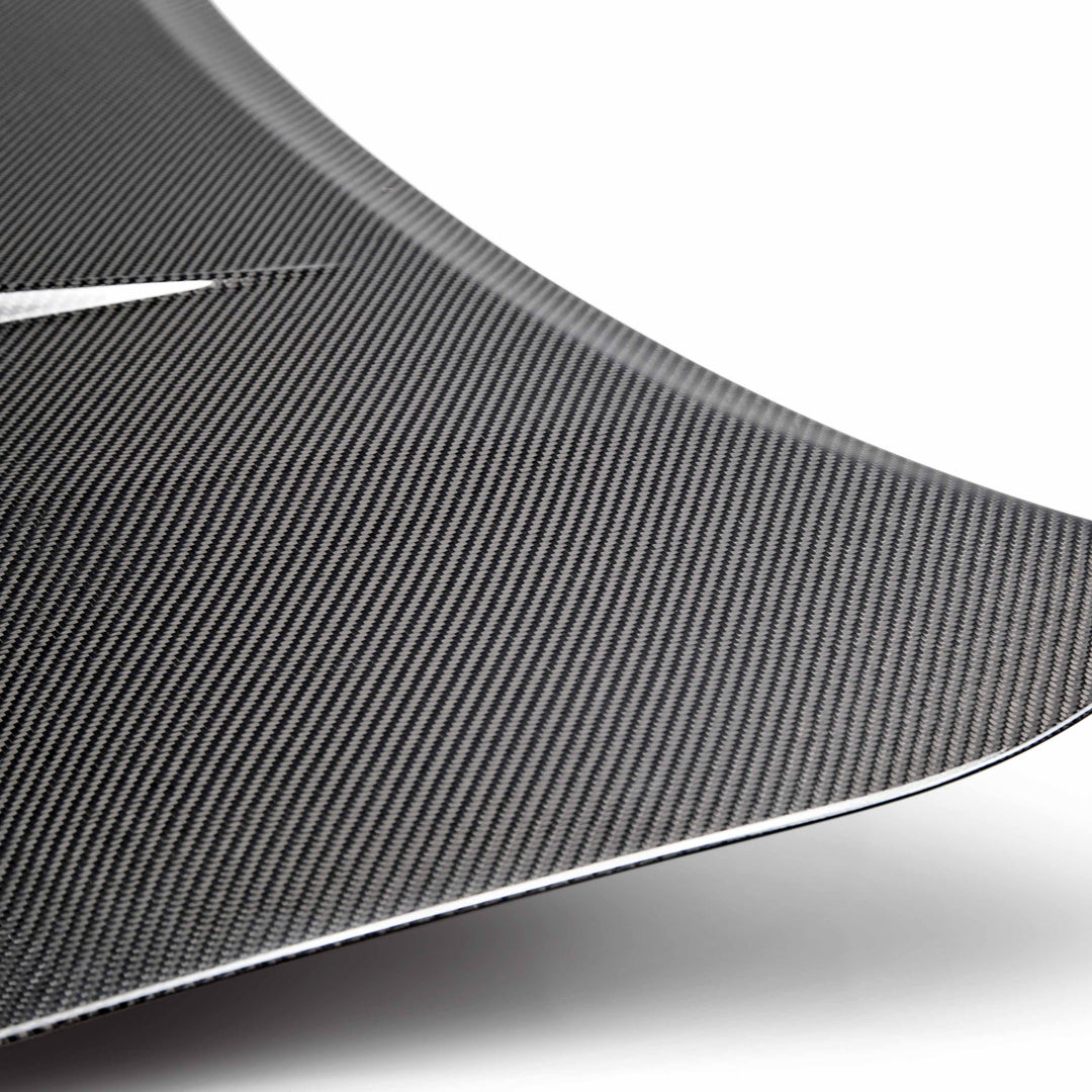 Seibon VSII-Style Carbon Fiber hood for 2014-2015 Honda Civic Coupe - image 5