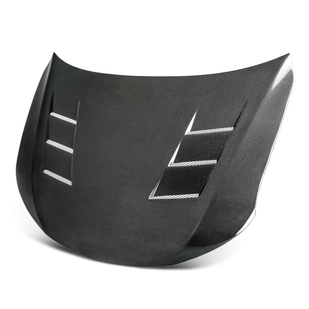 Seibon TS-Style Carbon Fiber hood for 2014-2016 Scion TC - image 1