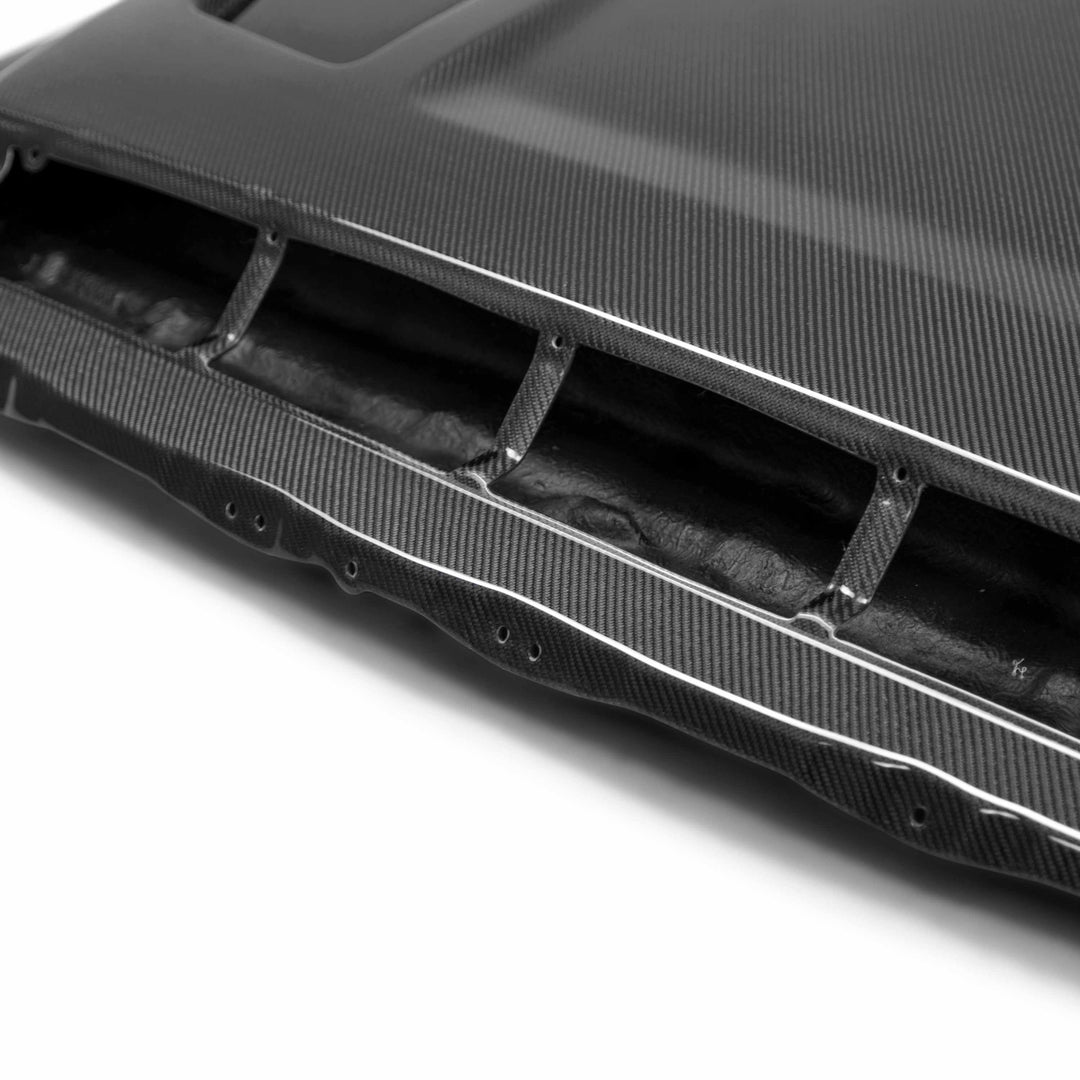 Seibon TS-Style Carbon Fiber hood for 2014-2021 Toyota Tundra - image 3