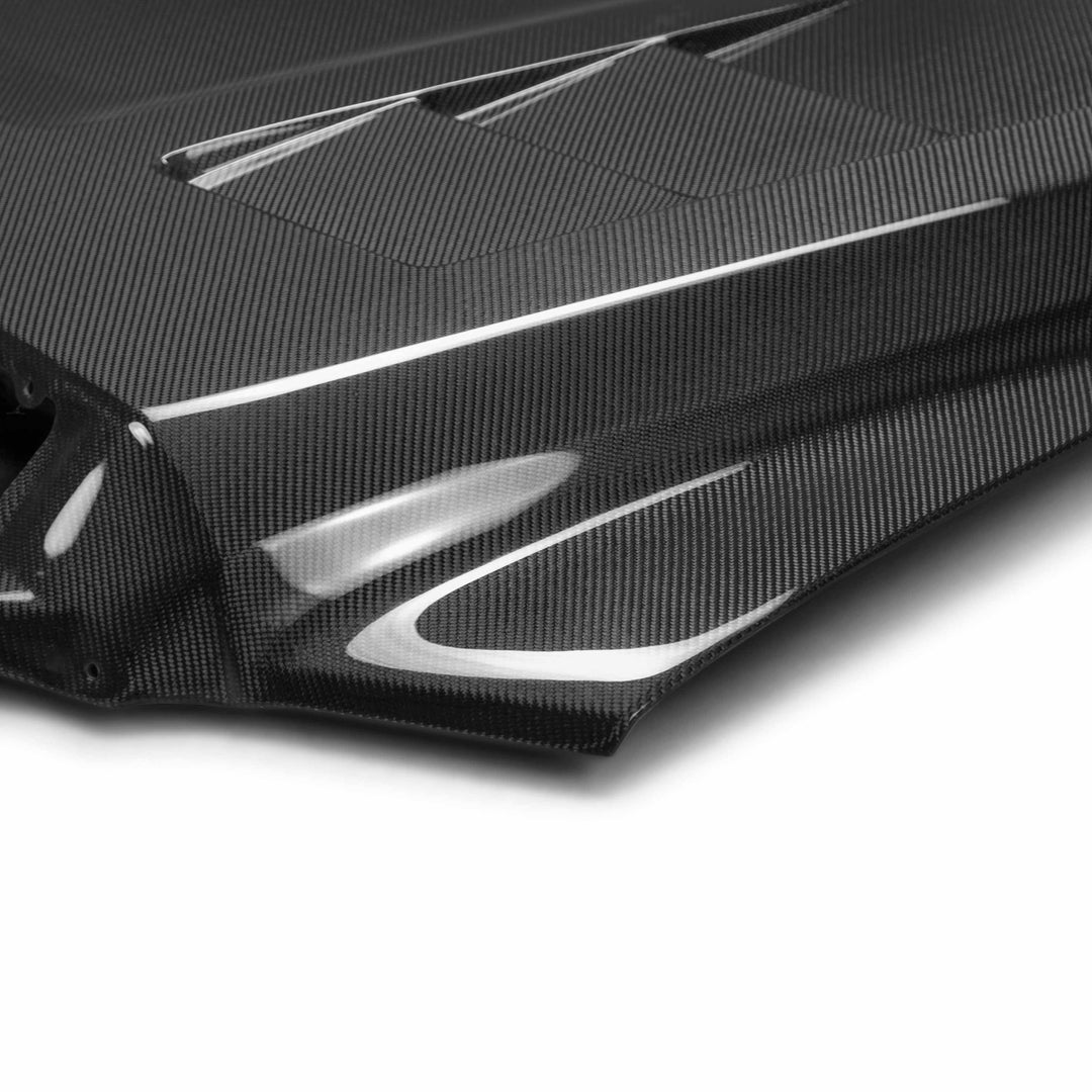 Seibon TS-Style Carbon Fiber hood for 2014-2021 Toyota Tundra - image 4
