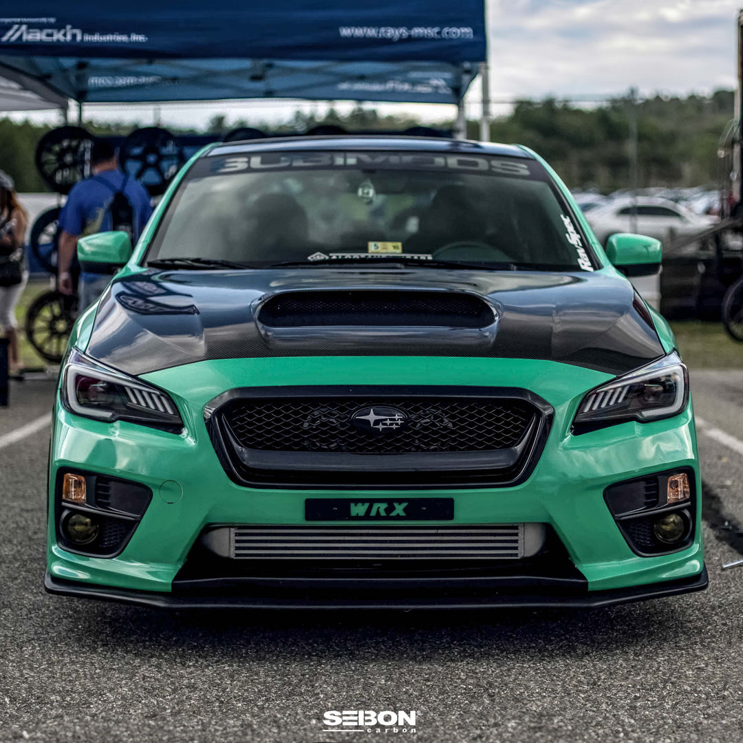 Seibon OEM-Style Carbon Fiber hood for 2015-2021 Subaru WRX / STi - image 2