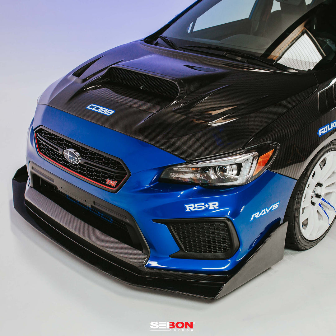Seibon VS-Style Carbon Fiber hood for 2015-2021 Subaru WRX / STi - image 8