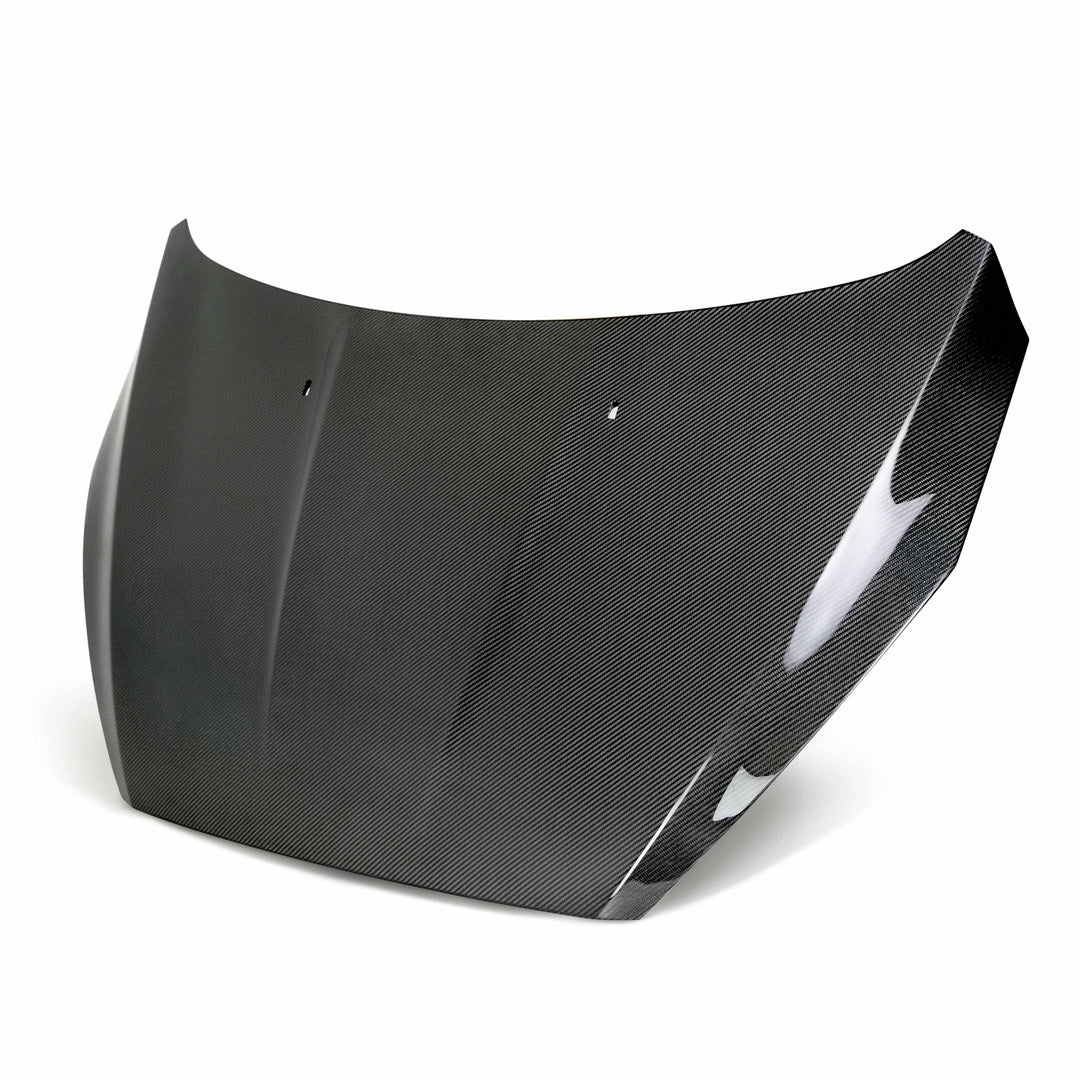 Seibon OEM-Style Carbon Fiber hood for 2015-2018 Ford Focus - image 1