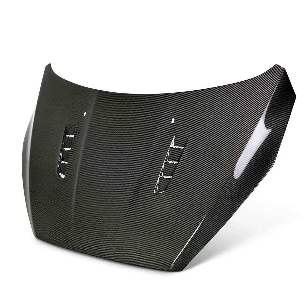Seibon RS-Style Carbon Fiber hood for 2015-2018 Ford Focus - image 1