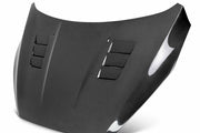 Seibon TS-Style Carbon Fiber hood for 2015-2018 Ford Focus - image 1