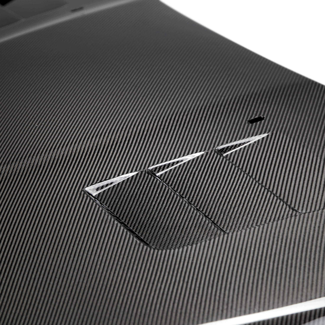 Seibon TS-Style Carbon Fiber hood for 2015-2018 Ford Focus - image 3