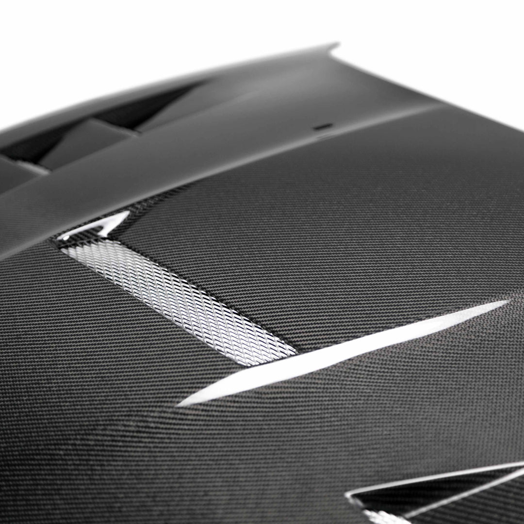 Seibon TV-Style Carbon Fiber hood for 2015-2018 Ford Focus - image 3