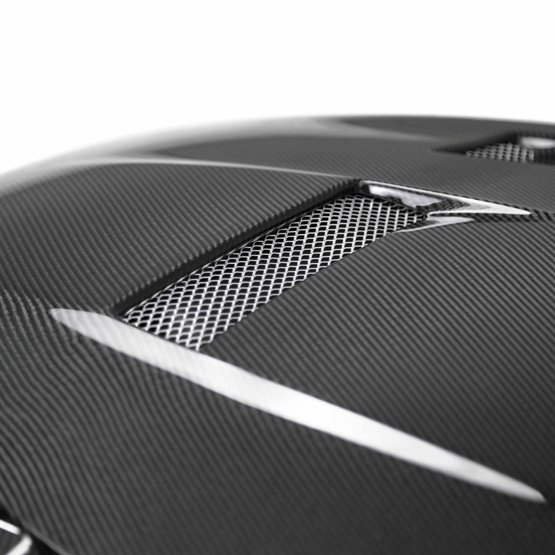 Seibon TV-Style Carbon Fiber hood for 2015-2018 Ford Focus - image 4