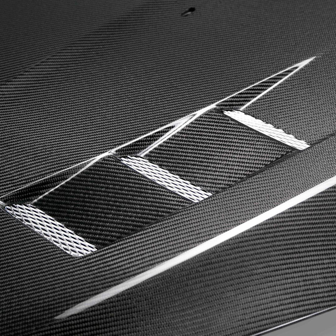 Seibon TV-Style Carbon Fiber hood for 2015-2018 Ford Focus - image 5
