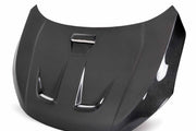 Seibon MR-Style Carbon Fiber hood for 2016-2021 Honda Civic Coupe/Sedan - image 1