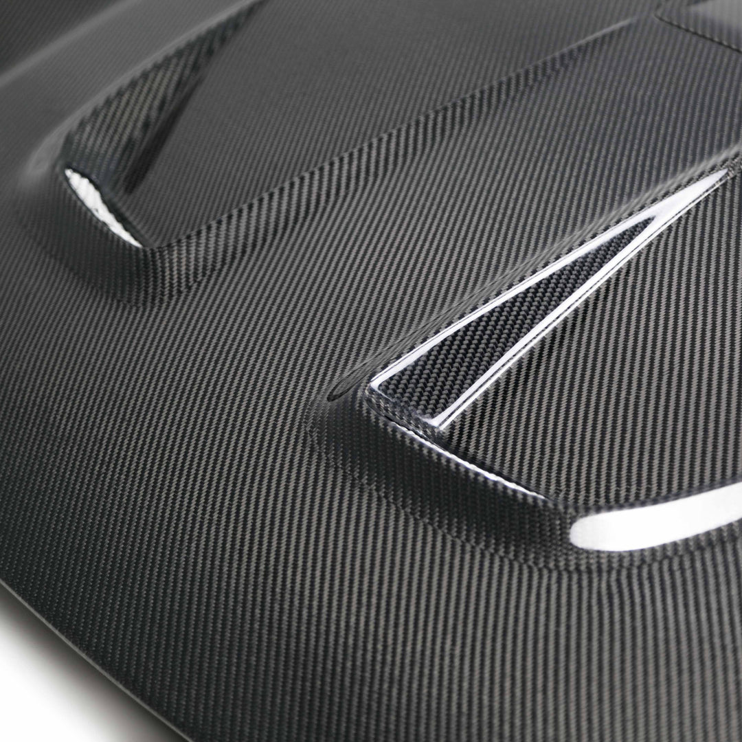 Seibon MR-Style Carbon Fiber hood for 2016-2021 Honda Civic Coupe/Sedan - image 3
