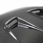 Load image into Gallery viewer, Seibon MR-Style Carbon Fiber hood for 2016-2021 Honda Civic Coupe/Sedan - image 4
