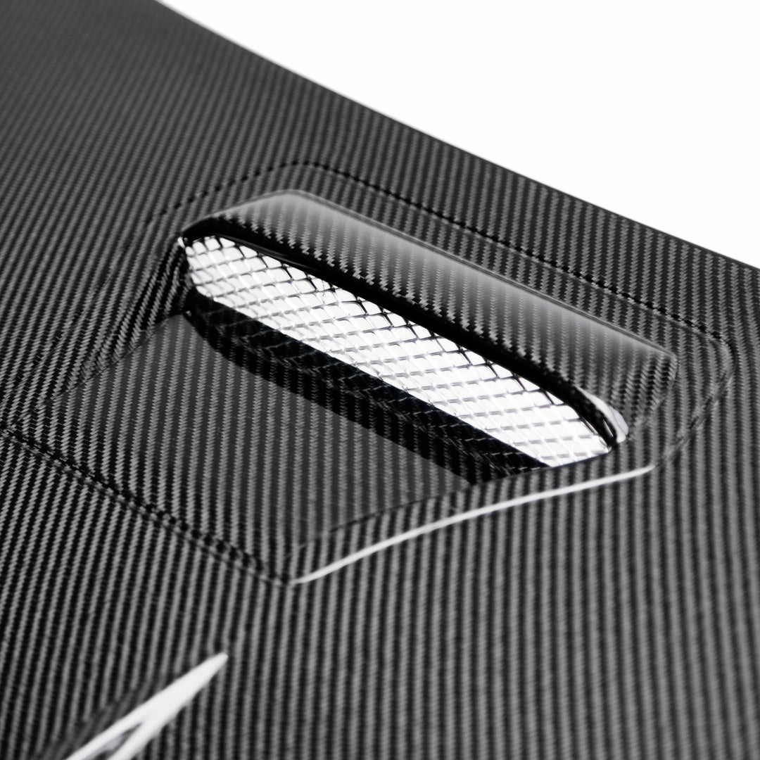 Seibon MR-Style Carbon Fiber hood for 2016-2021 Honda Civic Coupe/Sedan - image 5