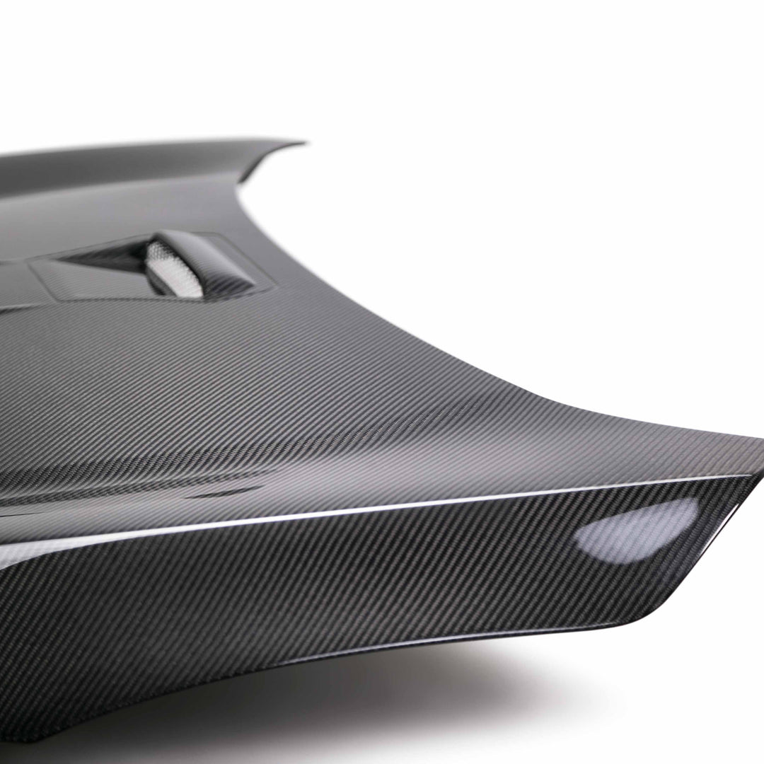 Seibon MR-Style Carbon Fiber hood for 2016-2021 Honda Civic Coupe/Sedan - image 6