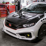 Load image into Gallery viewer, Seibon MR-Style Carbon Fiber hood for 2016-2021 Honda Civic Coupe/Sedan - image 7
