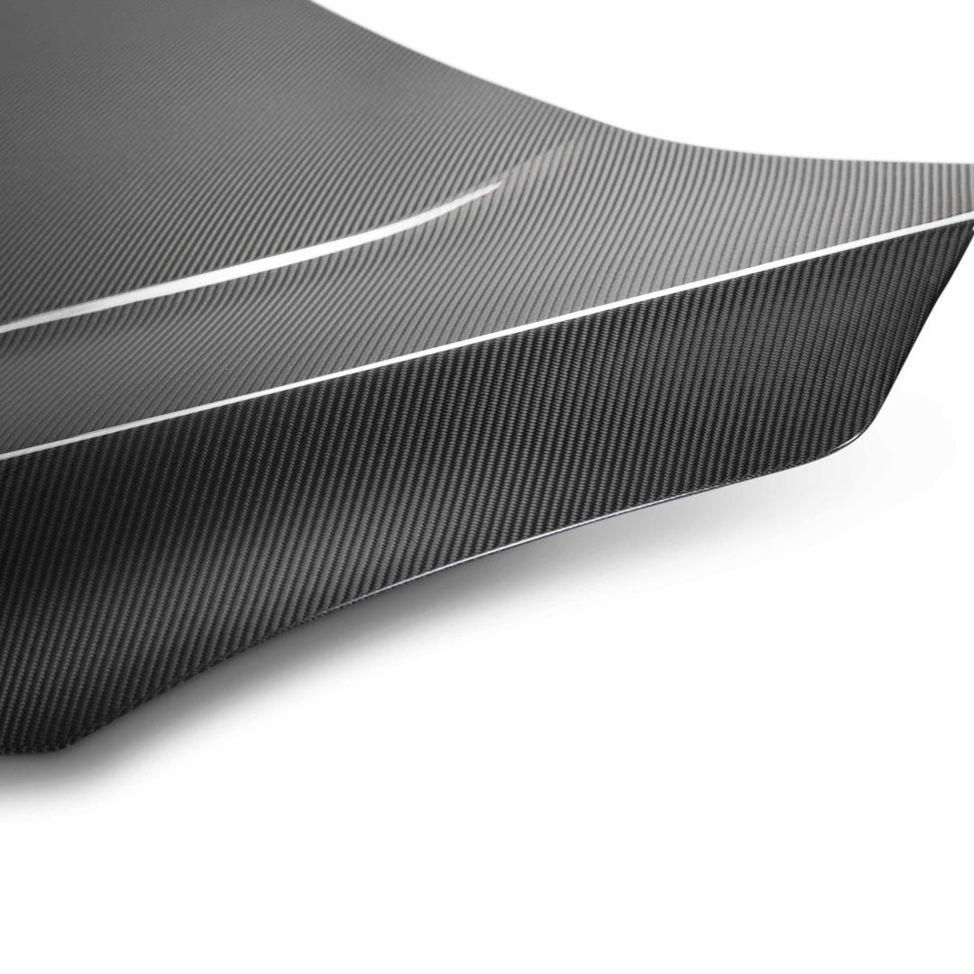 Seibon OEM-Style Carbon Fiber hood for 2016-2021 Honda Civic Coupe/Sedan - image 4