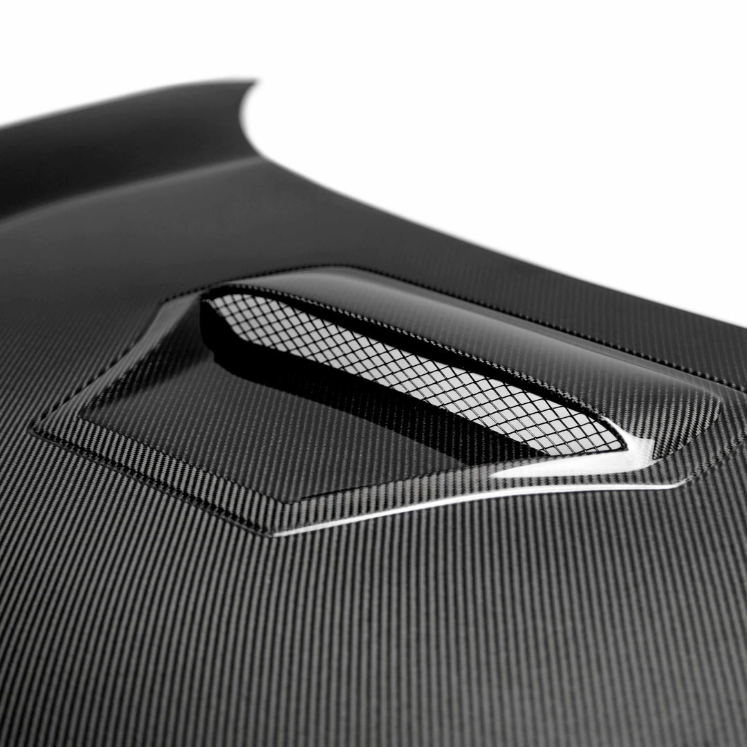 Seibon TR-Style Carbon Fiber hood for 2016-2021 Honda Civic Coupe/Sedan - image 3
