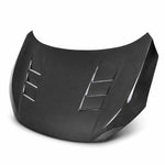 Load image into Gallery viewer, Seibon TS-Style Carbon Fiber hood for 2016-2021 Honda Civic Coupe/Sedan - image 1
