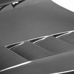 Load image into Gallery viewer, Seibon TS-Style Carbon Fiber hood for 2016-2021 Honda Civic Coupe/Sedan - image 3
