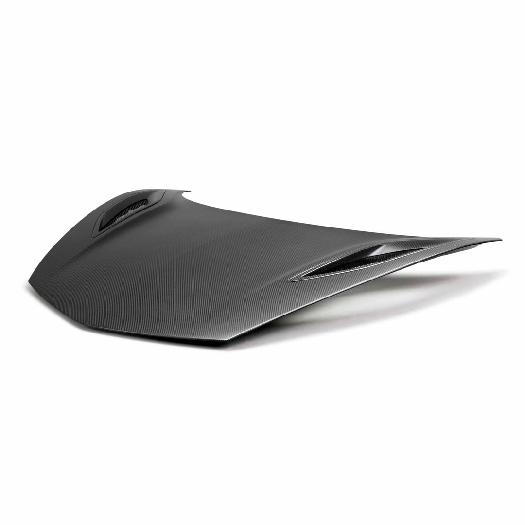 Seibon OEM-style dry carbon Fiber hood for 2017-2022 Acura NSX - Matte - image 2