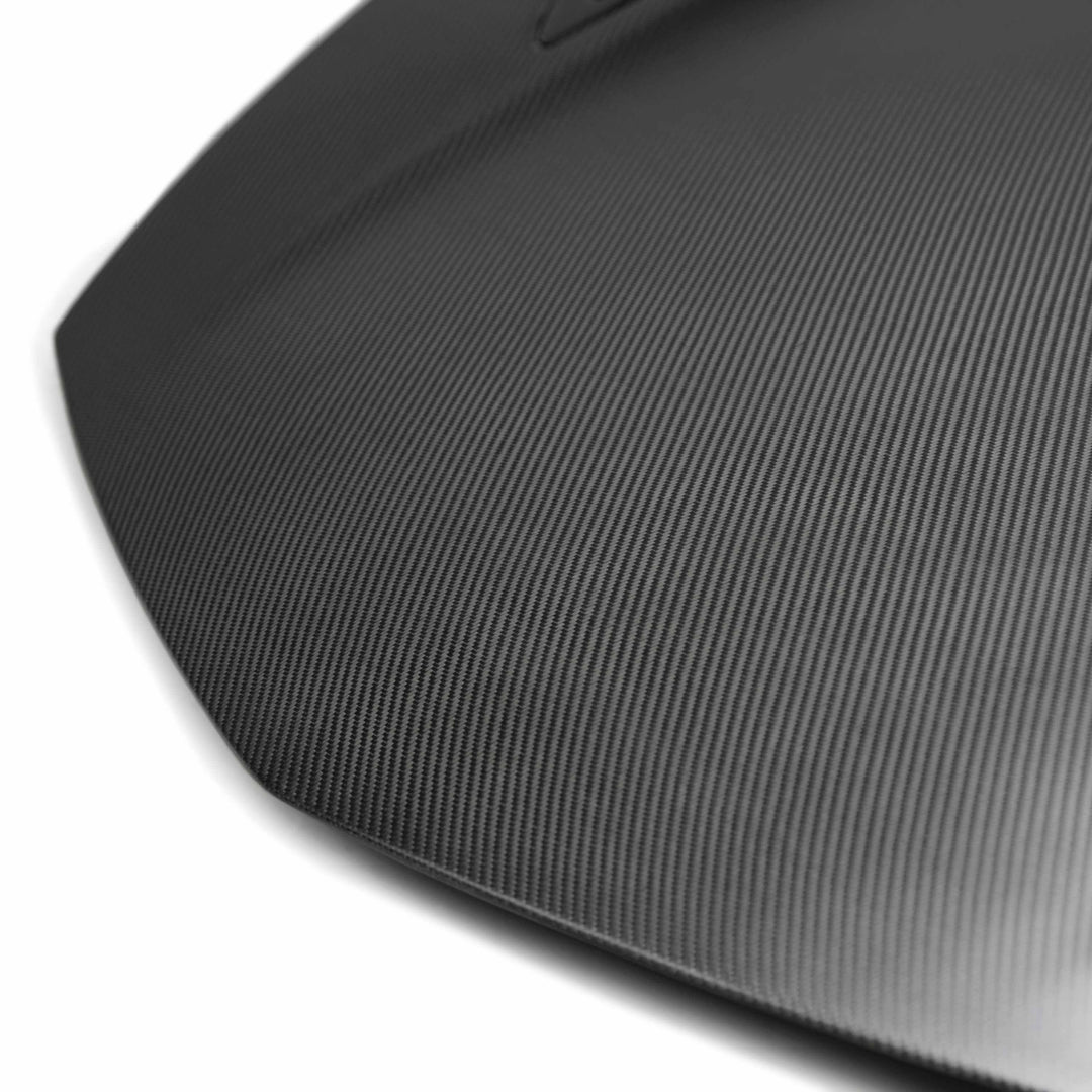 Seibon OEM-style dry carbon Fiber hood for 2017-2022 Acura NSX - Matte - image 4