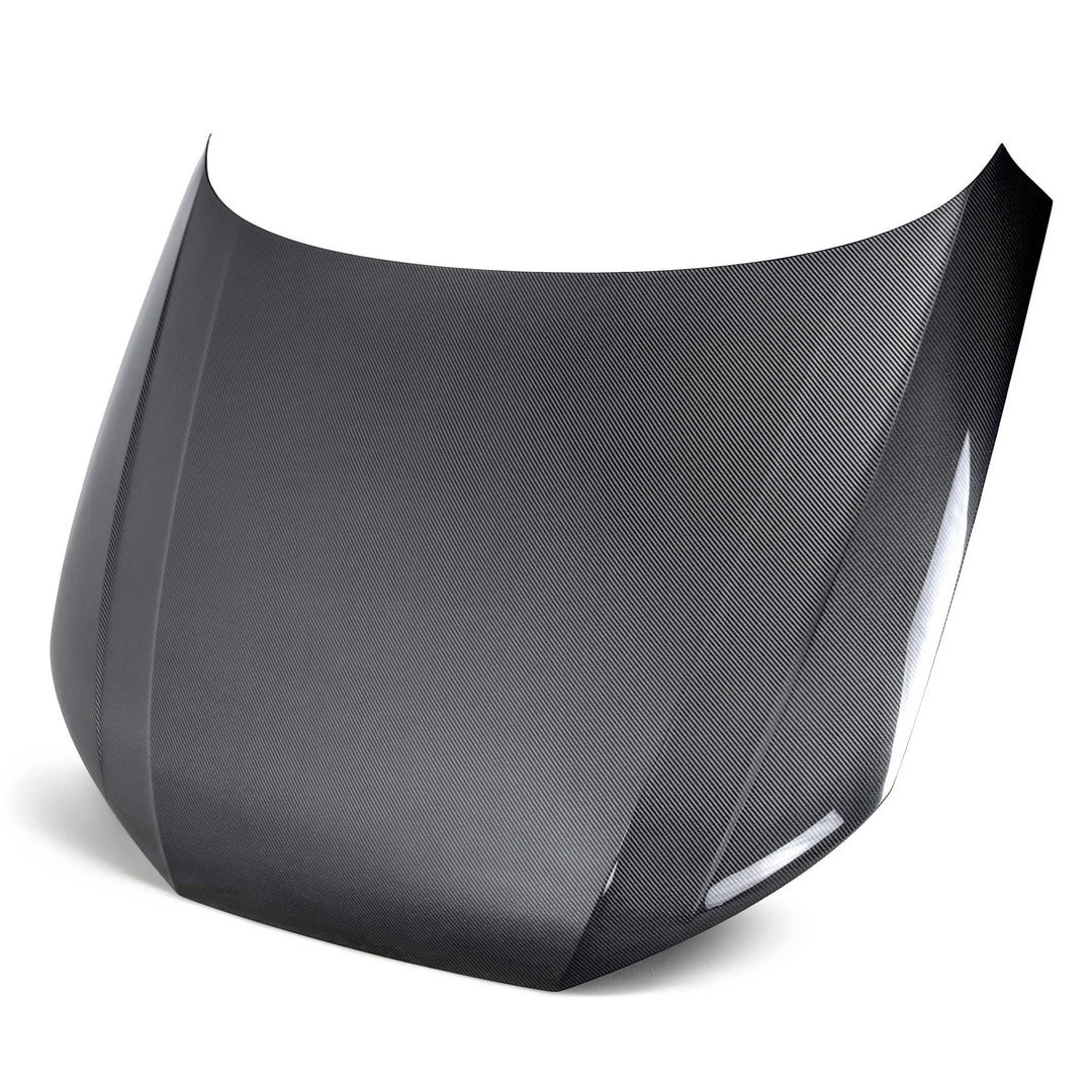 Seibon OEM-Style Carbon Fiber Hood for 2017-2024 Audi A4 / 2018-2024 Audi S4 - image 1