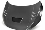 Seibon CV-Style Carbon Fiber hood for 2017-2021 Honda Civic Type R - image 1