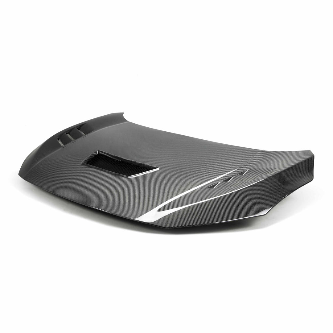 Seibon CV-Style Carbon Fiber hood for 2017-2021 Honda Civic Type R - image 2